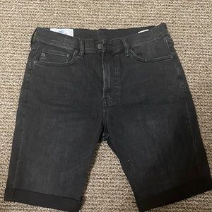 H&M men’s black Jean shorts